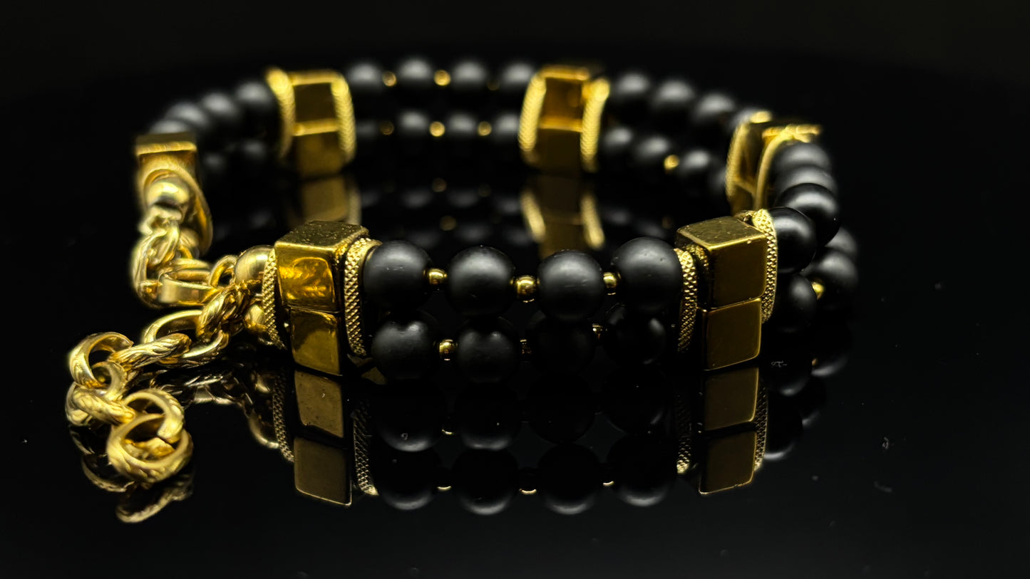 The “Chic in Details” - (Black & Gold)