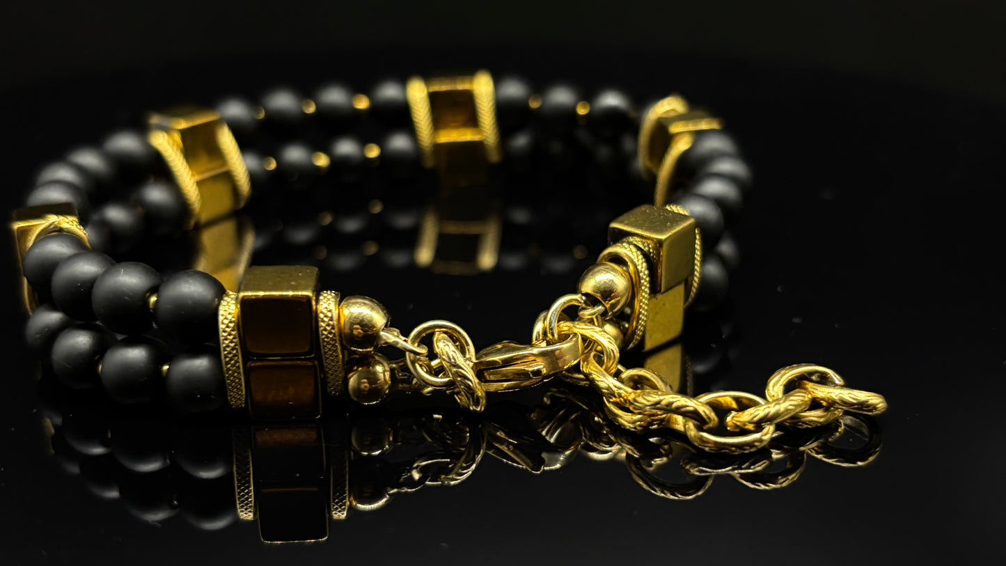 The “Chic in Details” - (Black & Gold)