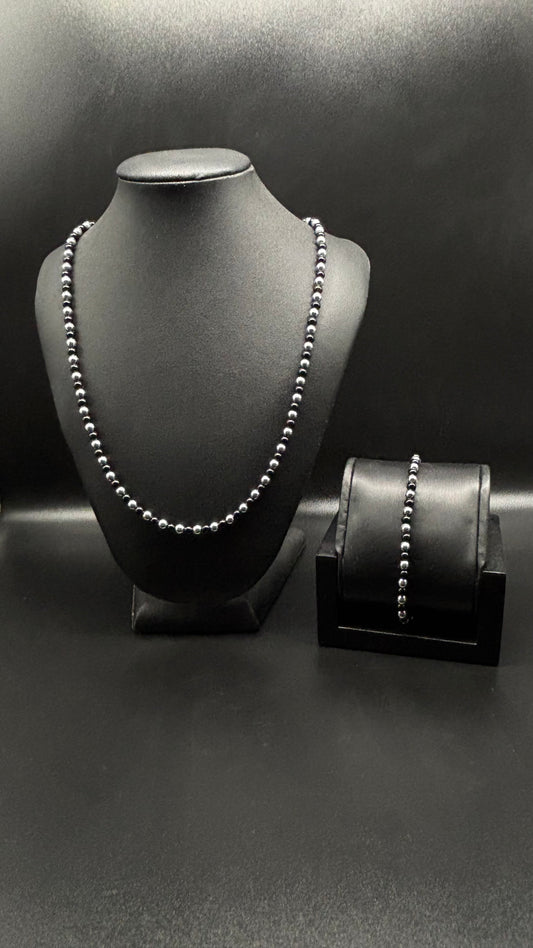 The “Jo Ahne” Set - Black & Silver