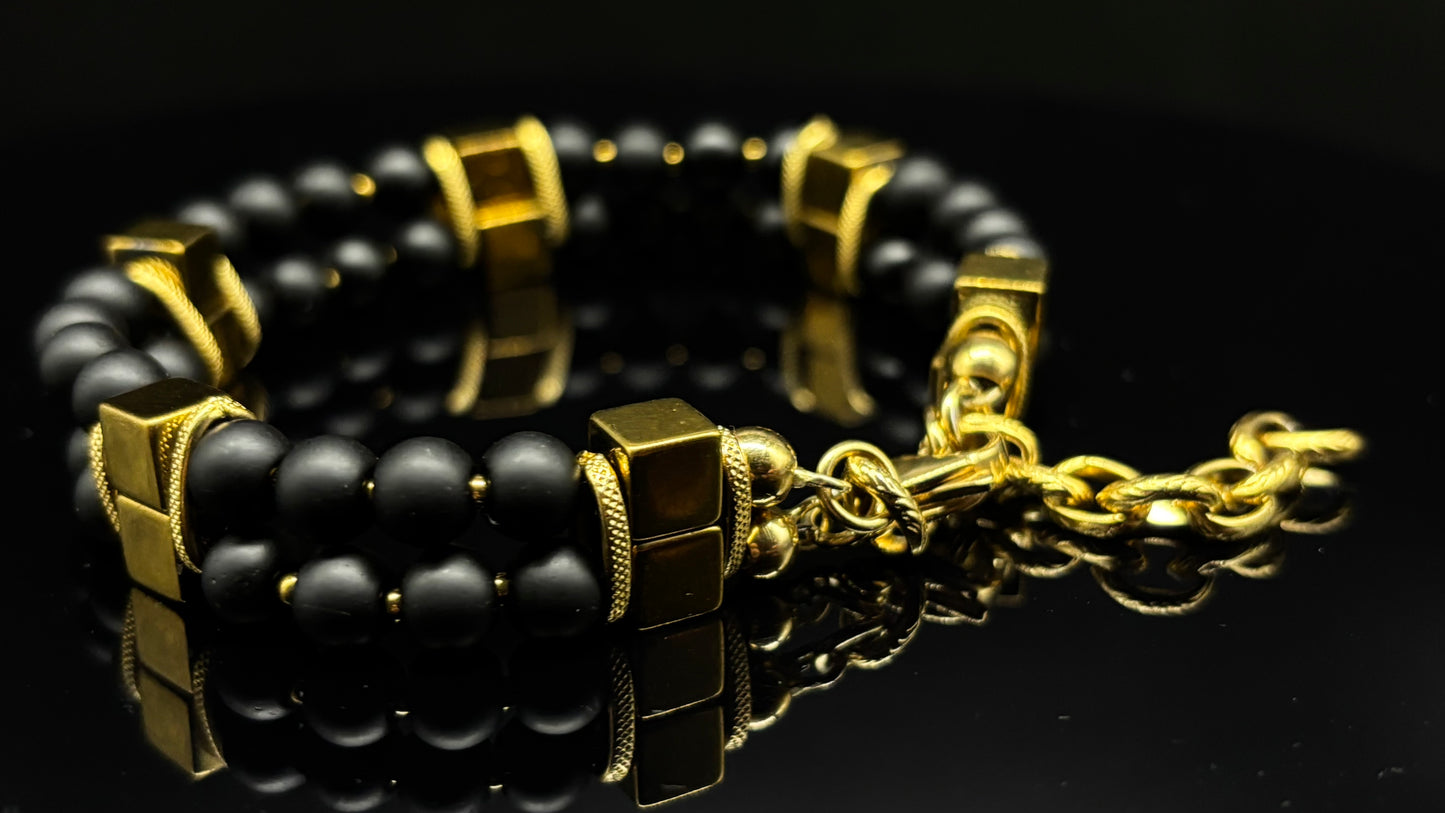 The “Chic in Details” - (Black & Gold)