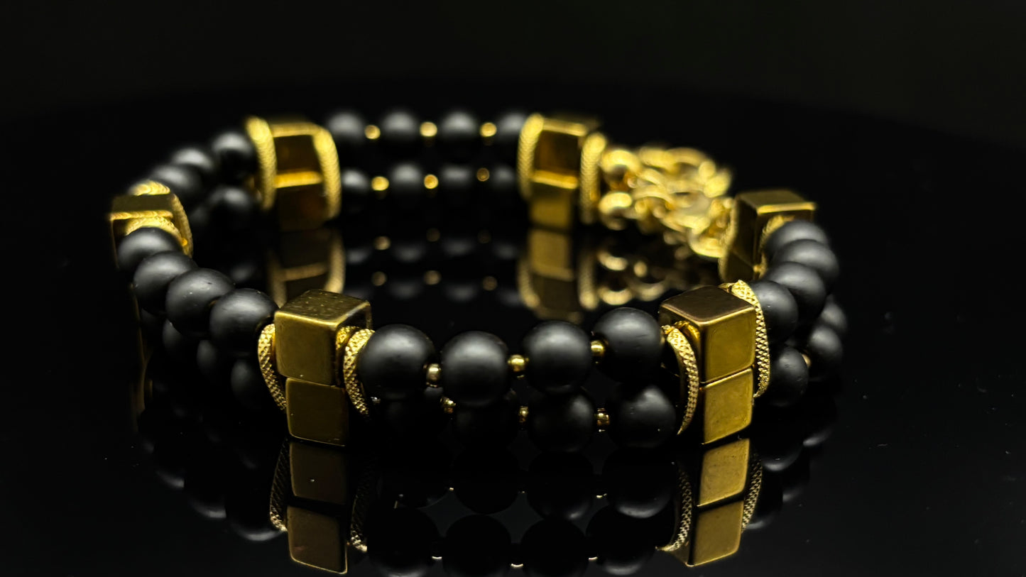 The “Chic in Details” - (Black & Gold)