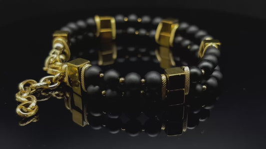 The “Chic in Details” - (Black & Gold)